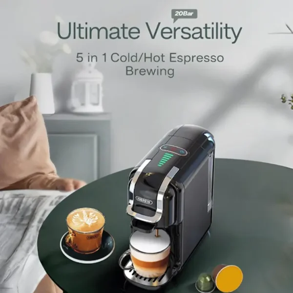 5-in-1 Universal Pod & Ground Coffee Machine - Image 2