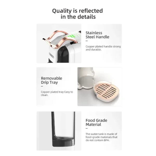 5-in-1 Universal Pod & Ground Coffee Machine - Image 11