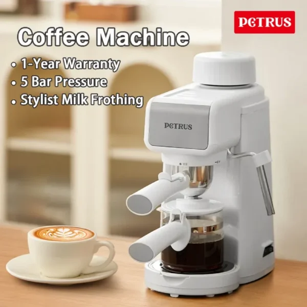 Easy Espresso Coffee & Cappuccino Machine - Image 2